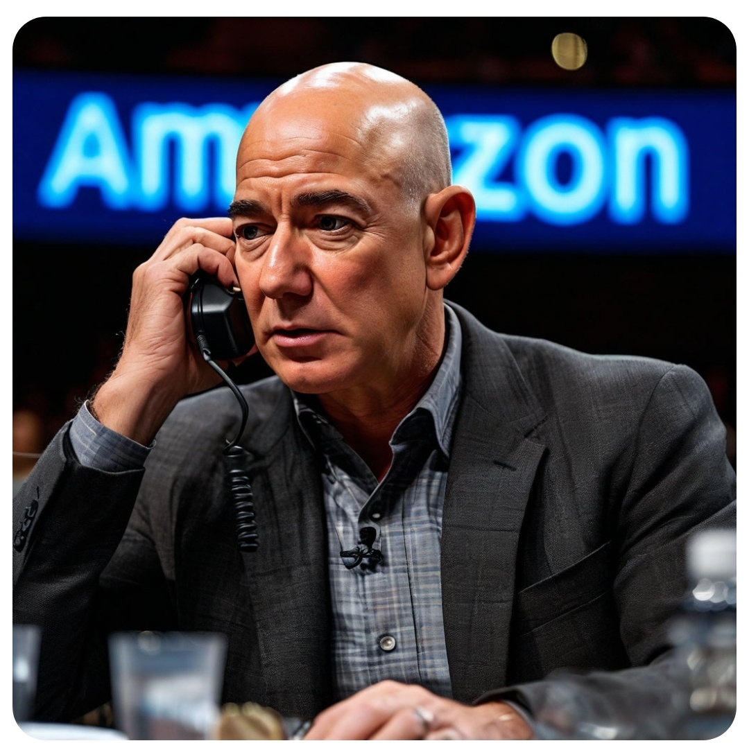 Джефф Безос звонит в службу поддержки Amazon 