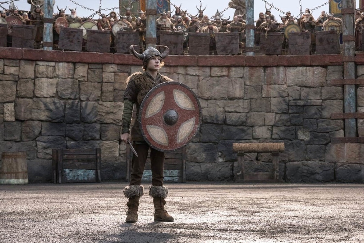 Кадр из фильма "Как приручить дракона"