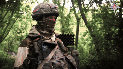 Русские солдаты отражают украинское контрнаступление в 2023-м // Видео из официального ТГ-канала Минобороны