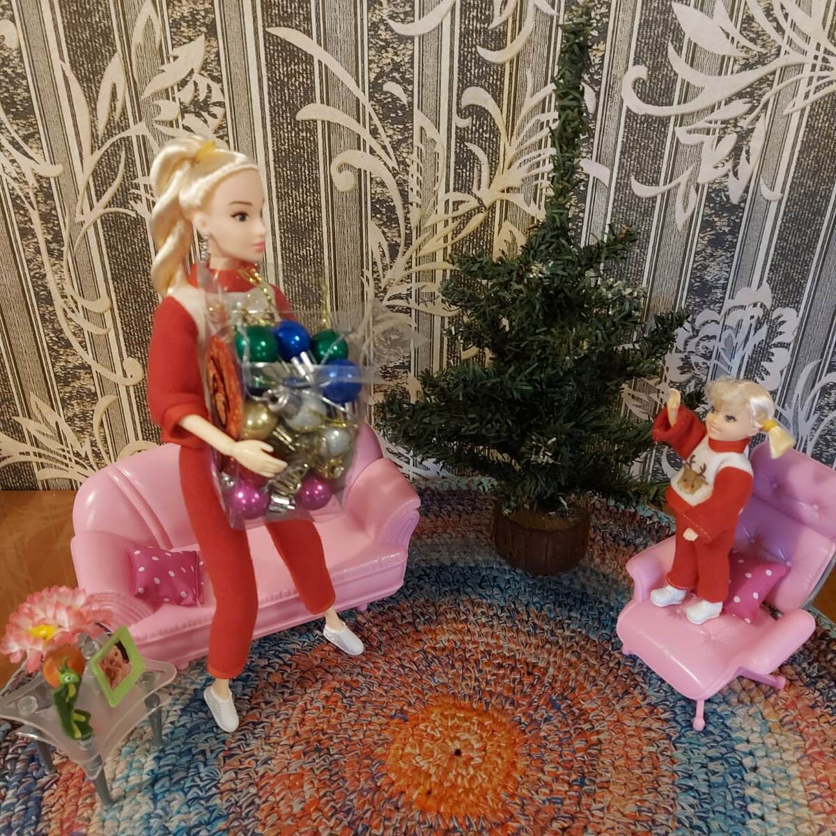 Февронья с дочкой Фаей