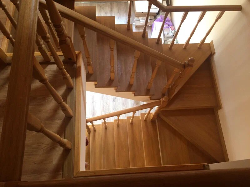 Лестница из сосны