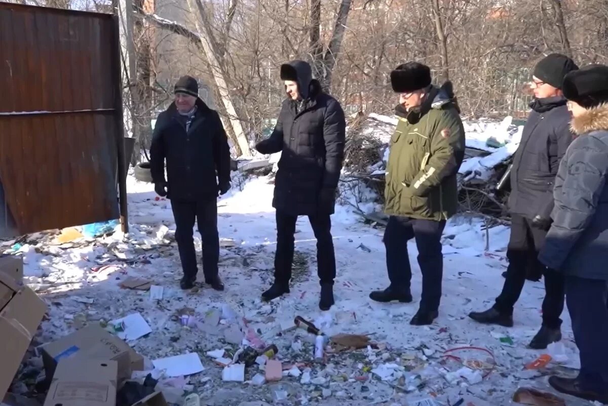    Демешин оценил состояние улиц Хабаровска перед Новым годом