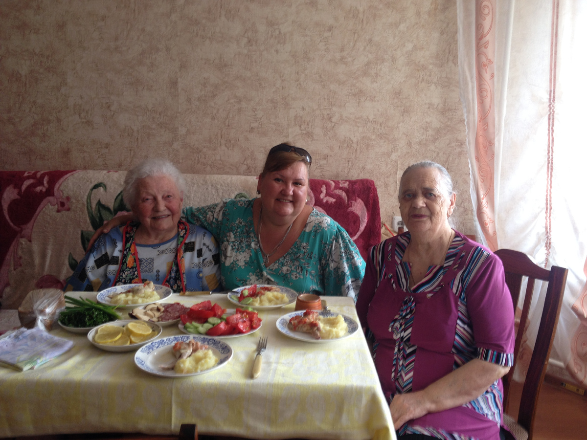 Посещение ветеранов 20 июля 2018 г.