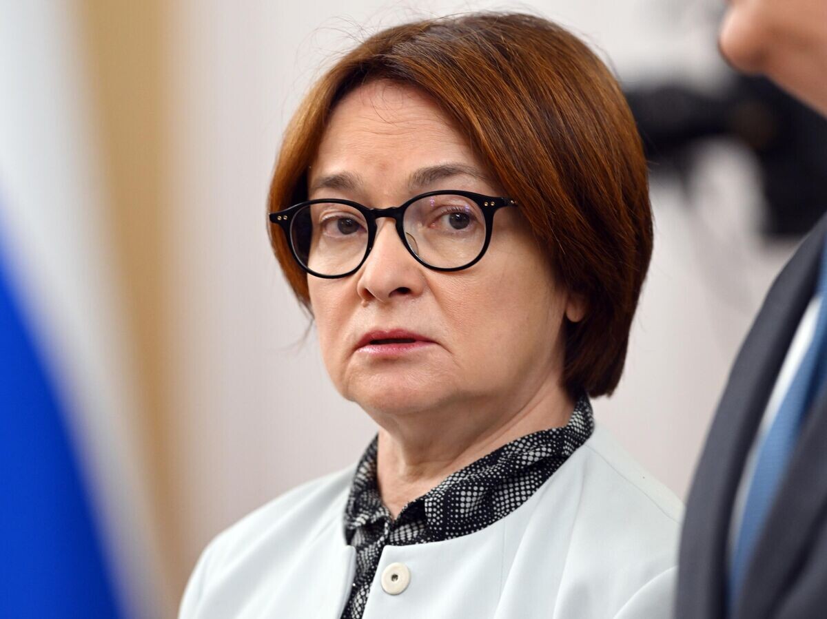    П/к Э. Набиуллиной по итогам заседания совета директоров по денежно-кредитной политике© РИА Новости . Михаил Воскресенский