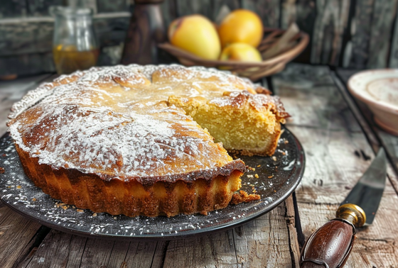    Пирог с вареньем