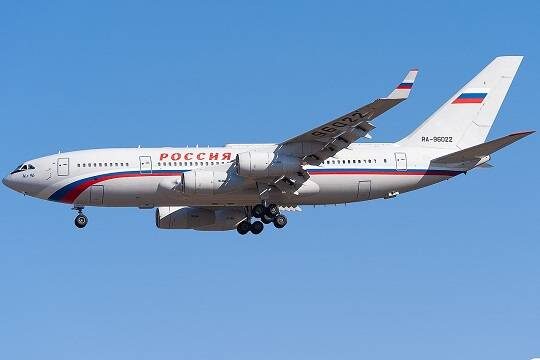    Baza: использующийся первыми лицами государства российский Ил-96-300 два дня провел в США