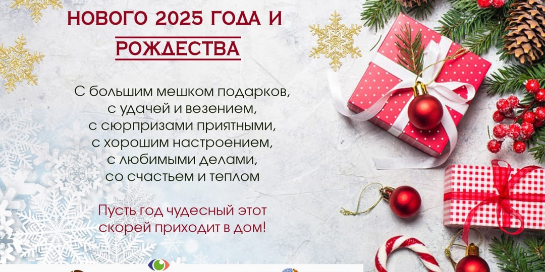 Поздравление с Новым годом! Итоги 2024 года и планы на 2025 год.