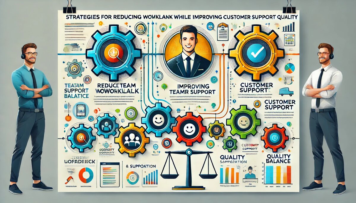 Как снизить нагрузку на команду и повысить качество поддержки клиентов