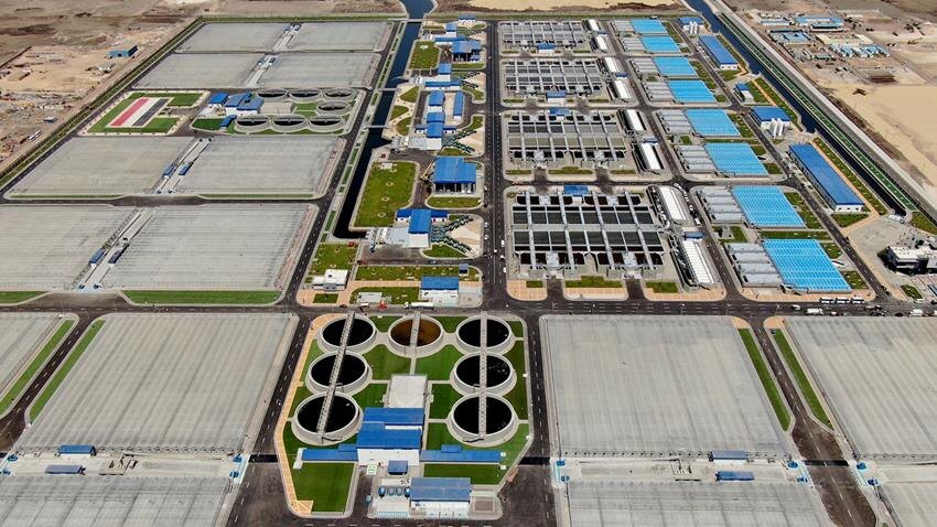 Станция очистки сточных вод "Bahr El-Baqar"