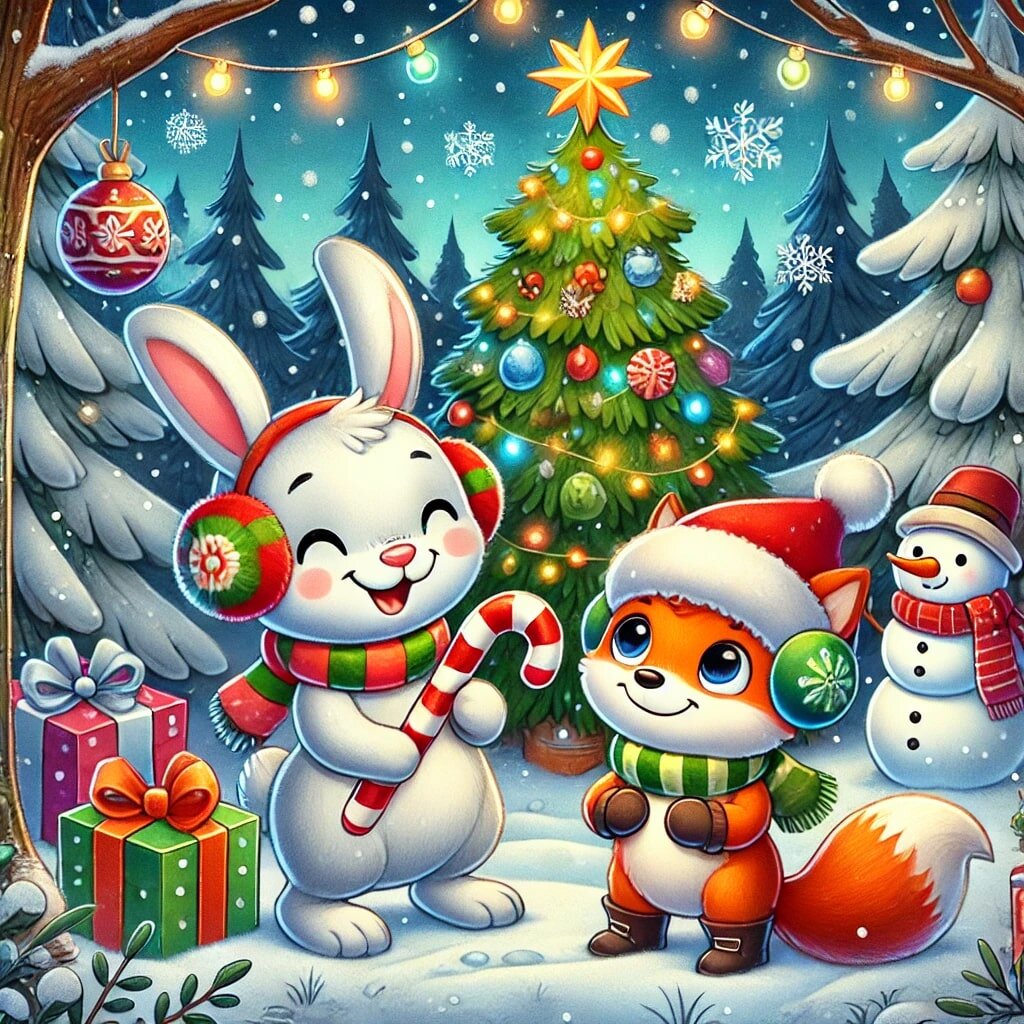 Новогодняя головоломка: попробуйте найти 10 отличий! Картинка 1