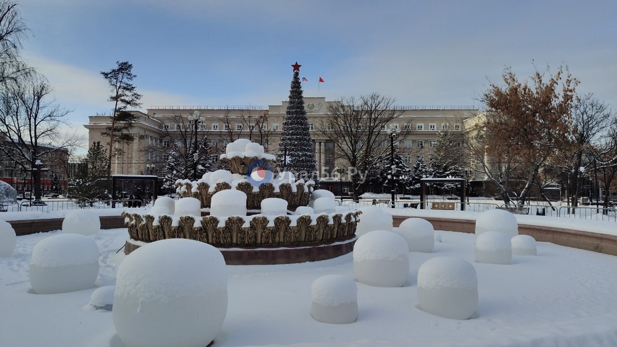    Плюсовая температура и снег с дождем: Какая погода будет в Оренбургской области в новогоднюю ночь и в первых числах января?