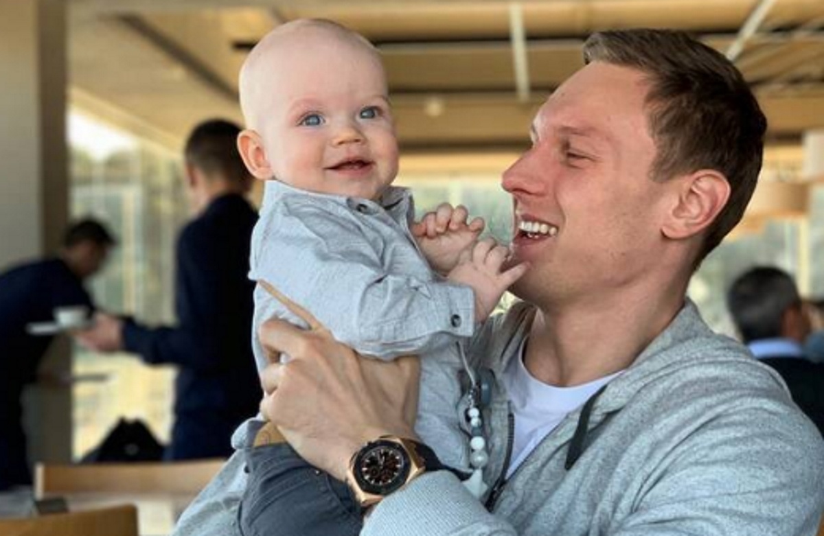 Янис Тимма с сыном Кристианом. Фото: соцсети