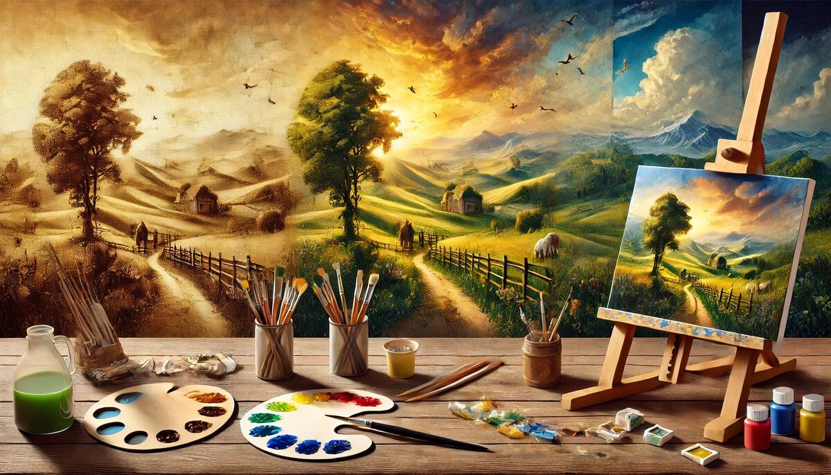 История и особенности пейзажной живописи