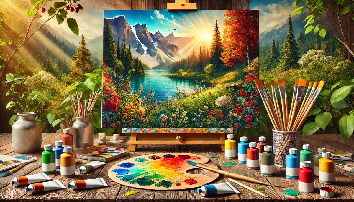 История пейзажной живописи