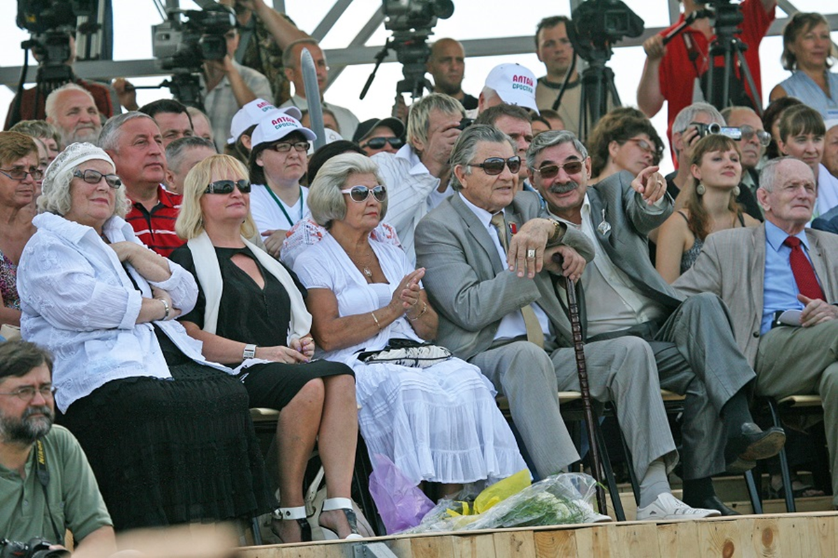 А. Ванин и А. Панкратов-Черный на "Шукшинских чтениях", 2009 год