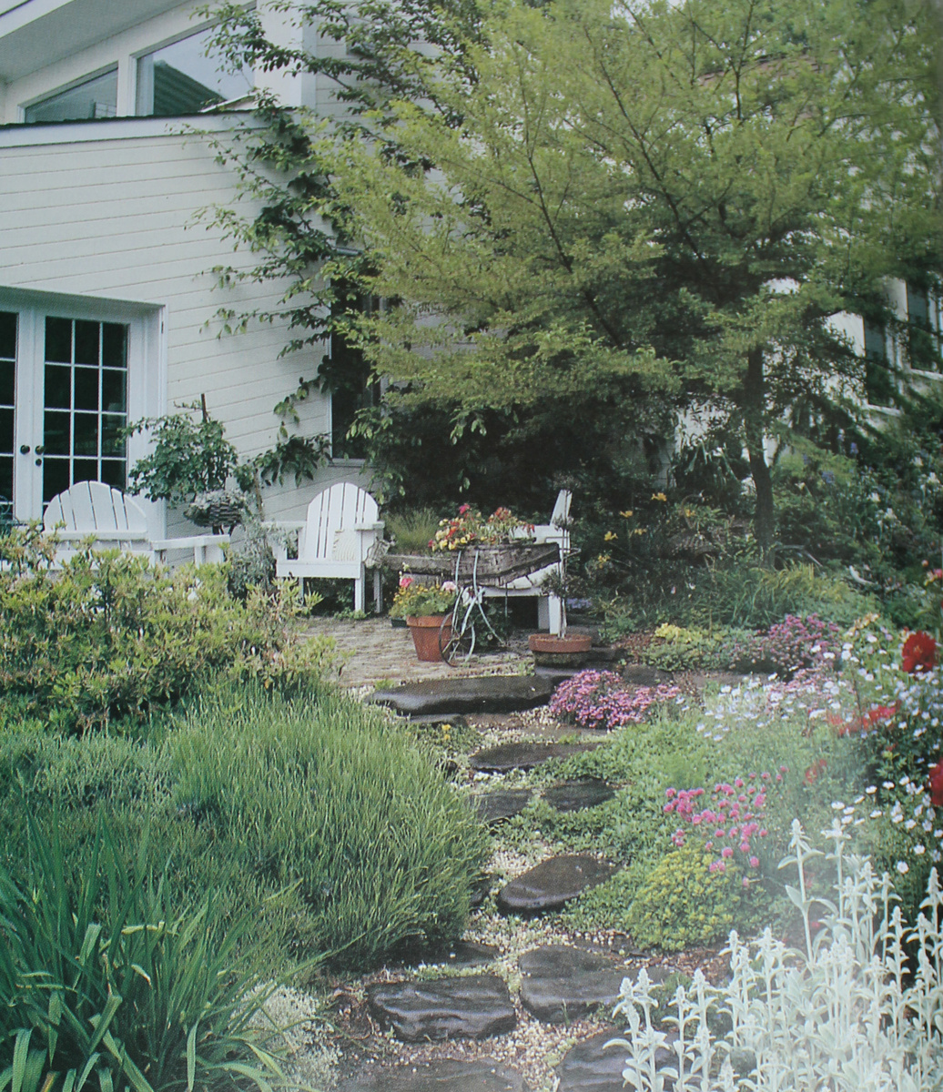 Площадка отдыха, каменистый сад