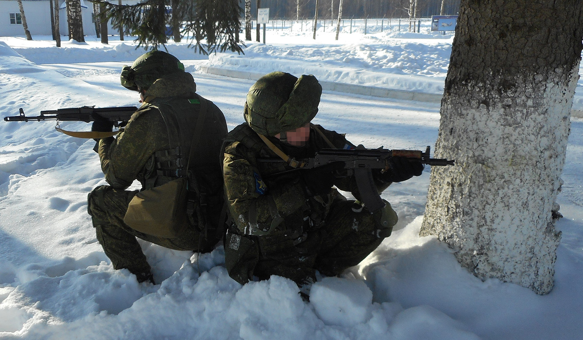 Отражение атаки диверсантов
