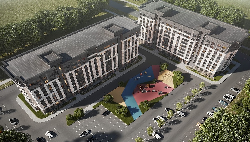 Новостройка на ул. Чеглецова, 25а в Барнауле