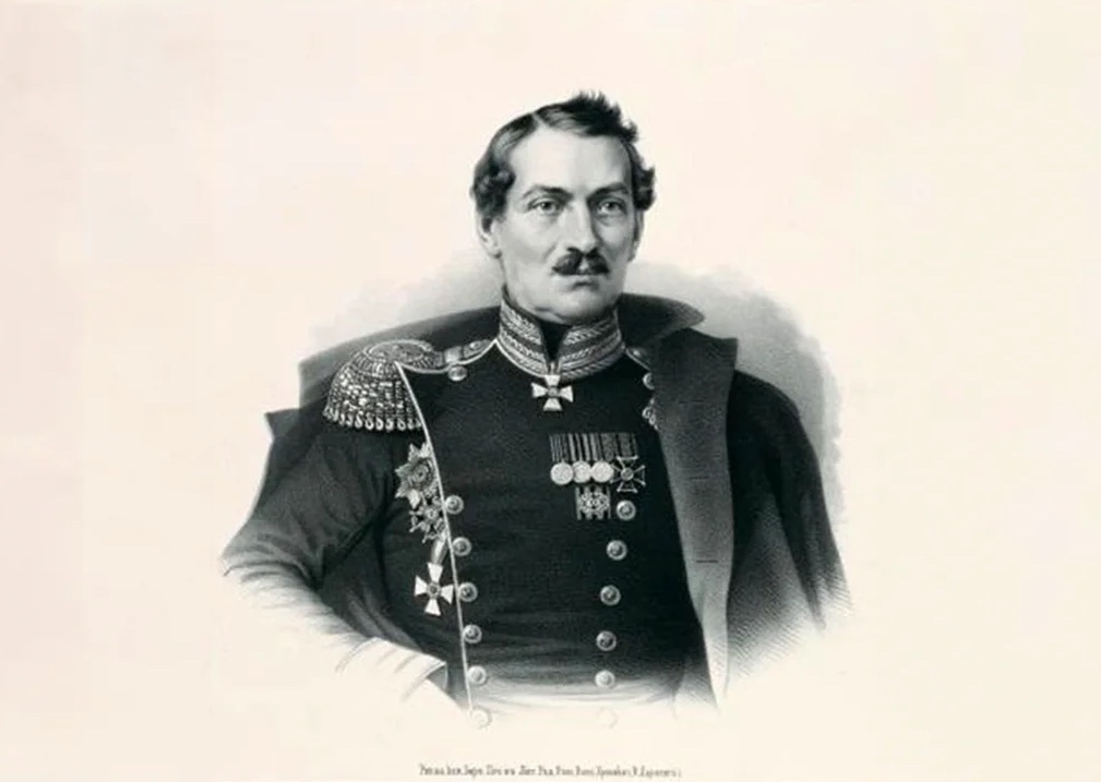 Командующий русскими войсками генерал Липранди Павел Петрович