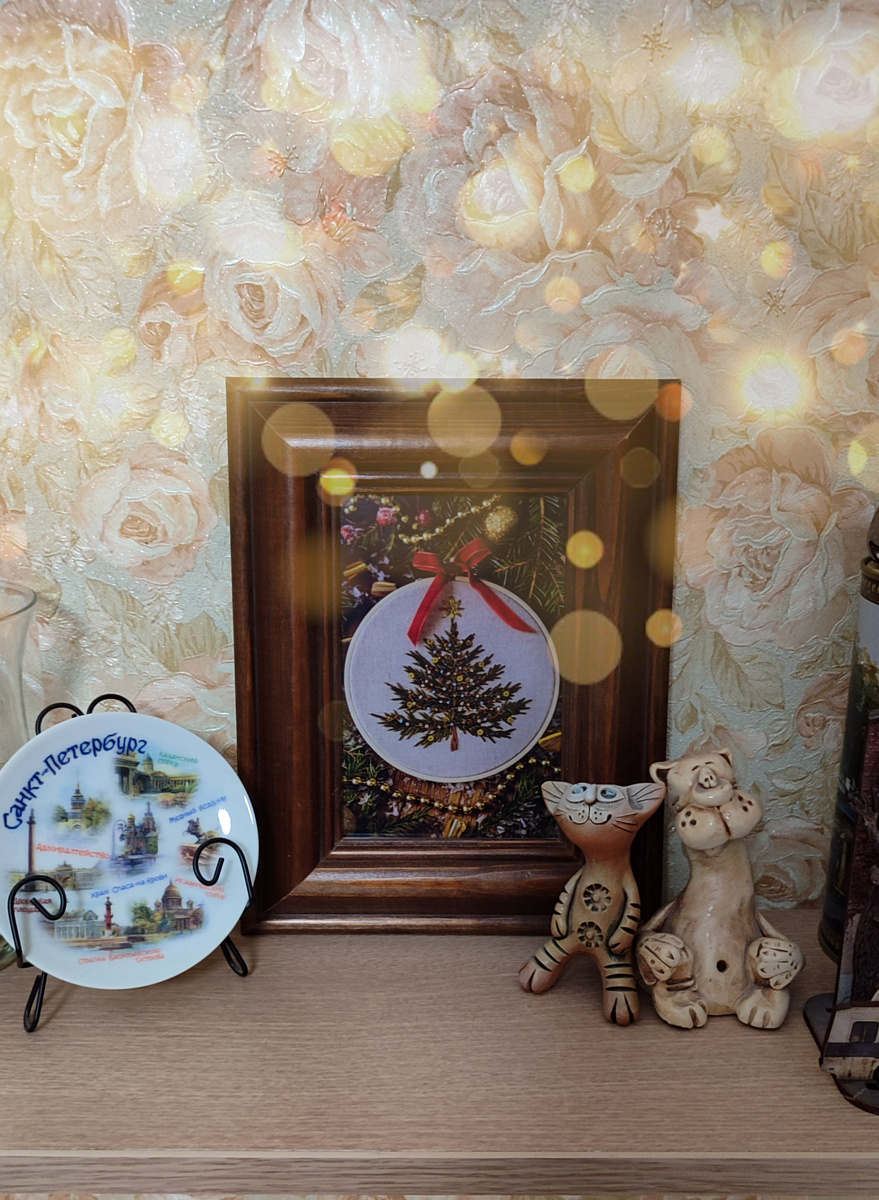 Часть новогодних традиций. Создающие новогоднее настроение открытки. 