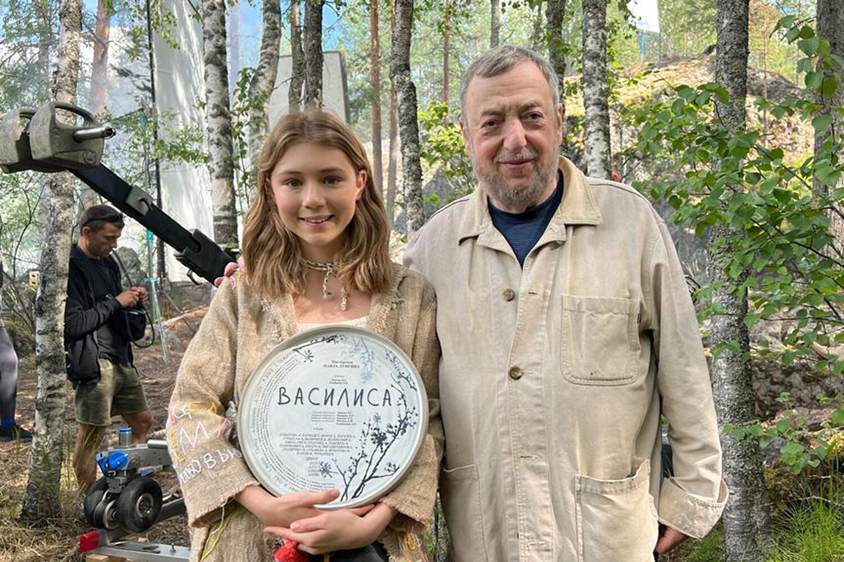 Маша Кошина и Павел Лунгин. Инет