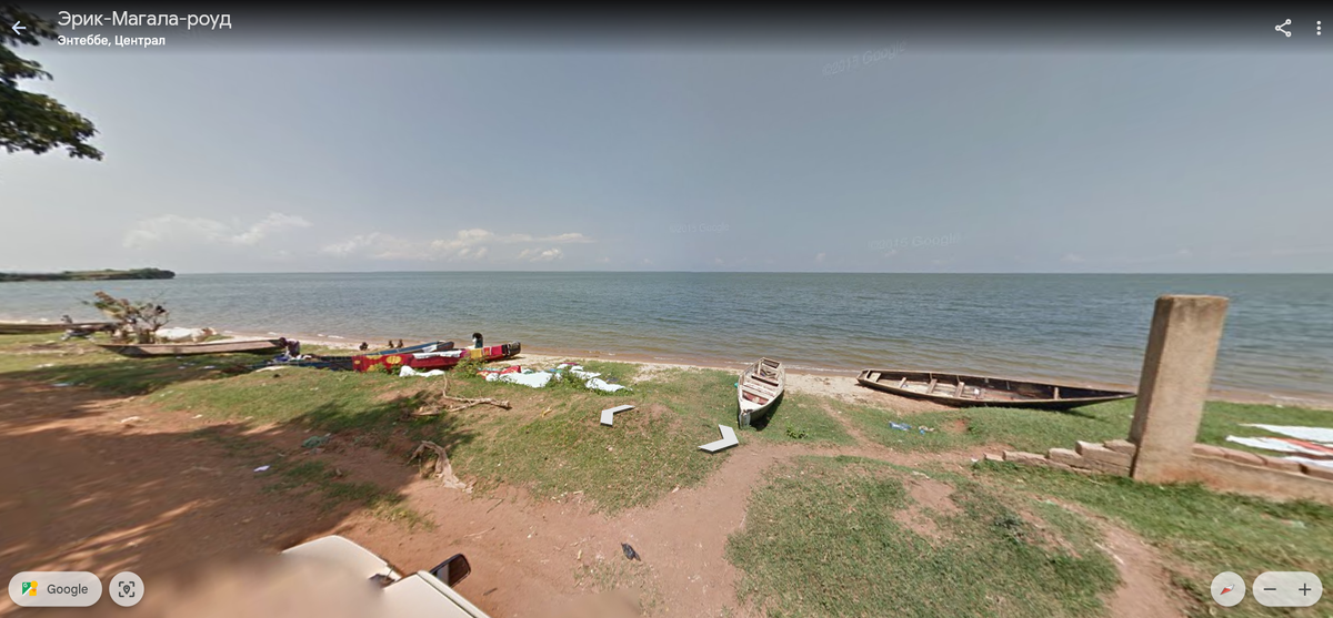 Берег озера Виктория