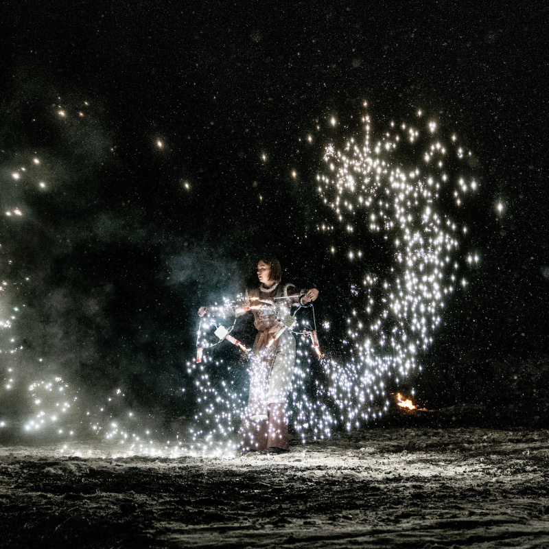    Огненное шоу пройдет в Рускеале на новогодних праздниках (12+)паблик "Горный Парк Рускеала"