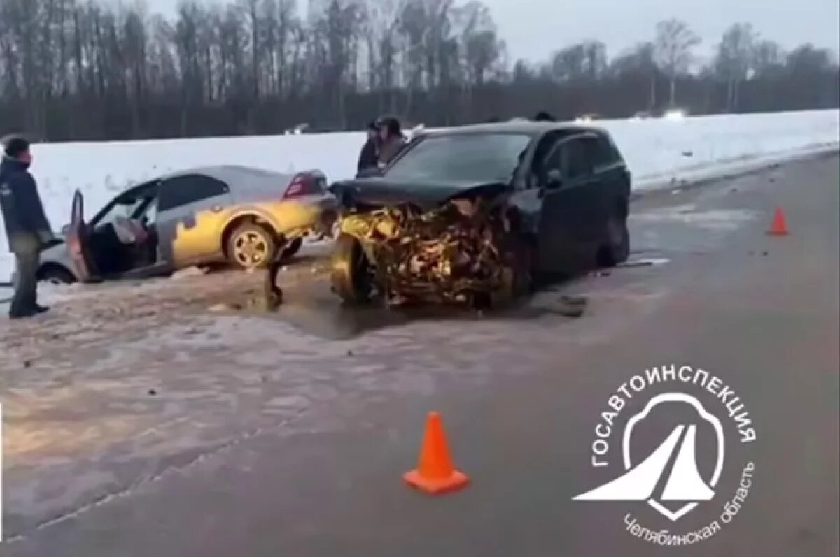    Полиция расследует страшную аварию с пятью пострадавшими в Ашинском районе