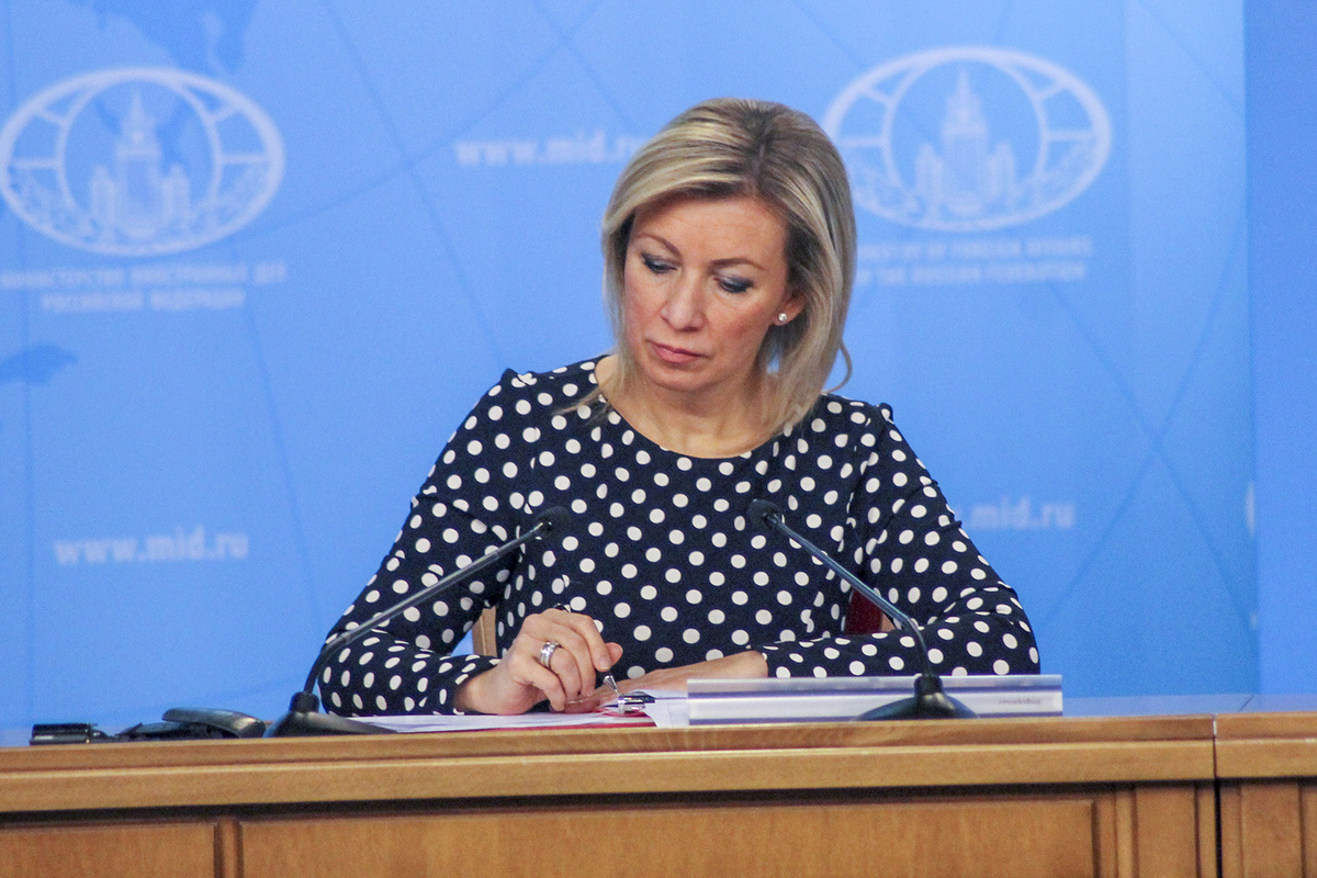 Захарова объяснила в чем дело.  Фото: Фото: ФедералПресс / Герман Парло