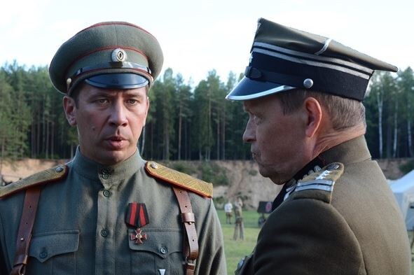 Фрагмент из сериала "Волчье солнце"
