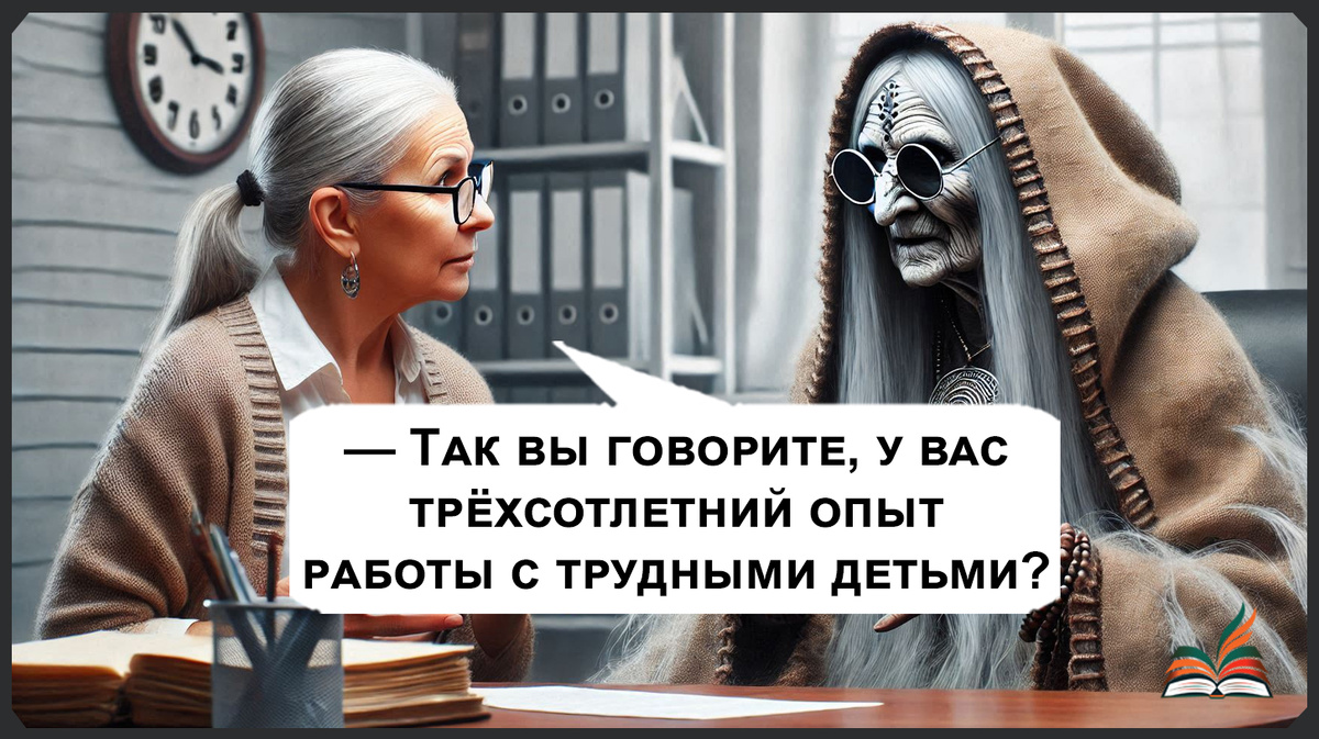 Как Баба Яга стала диджитал-завучем - Рассказ