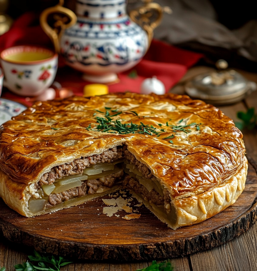 Татарский пирог кубете
