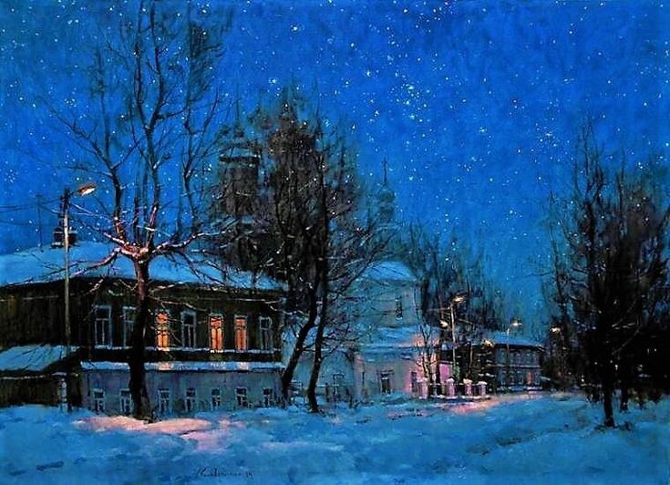 Картина Алексея Савченко. С сайта ru.pinterest.com