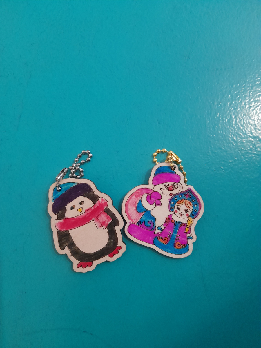 Наши новогодние игрушки.