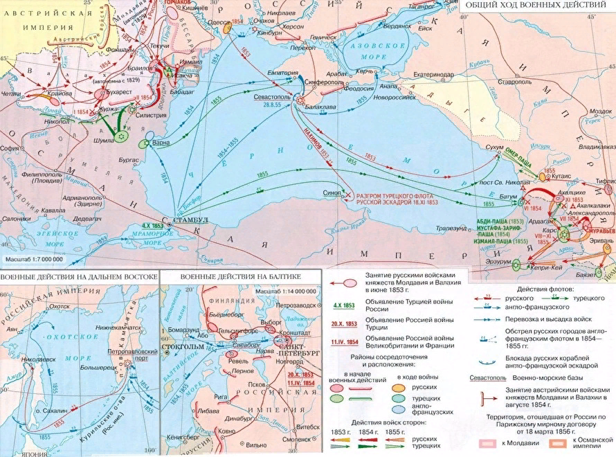 К этим картам надо бы было добавить бассейн Белого моря где монахи Соловецкого монастыря отважно отбили нападение эскадры союзников.