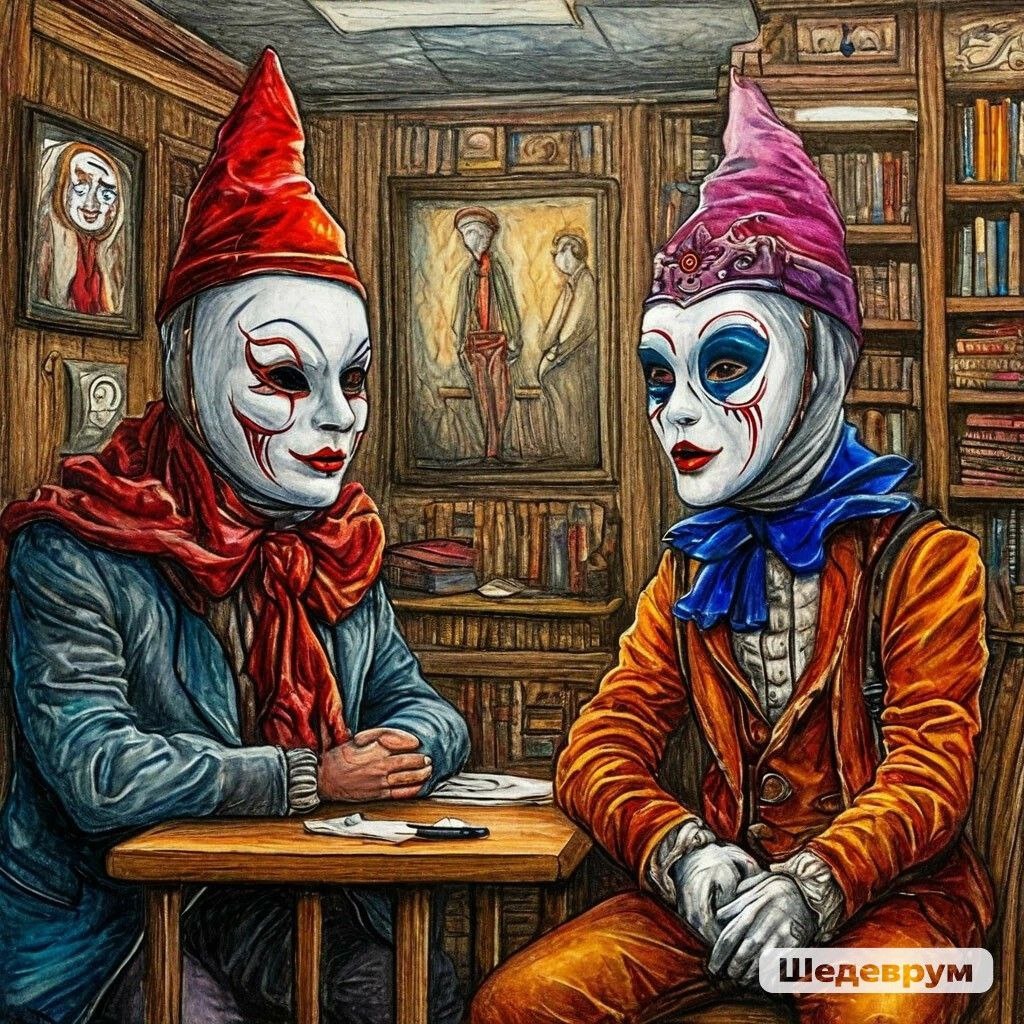 Диалог двух масок