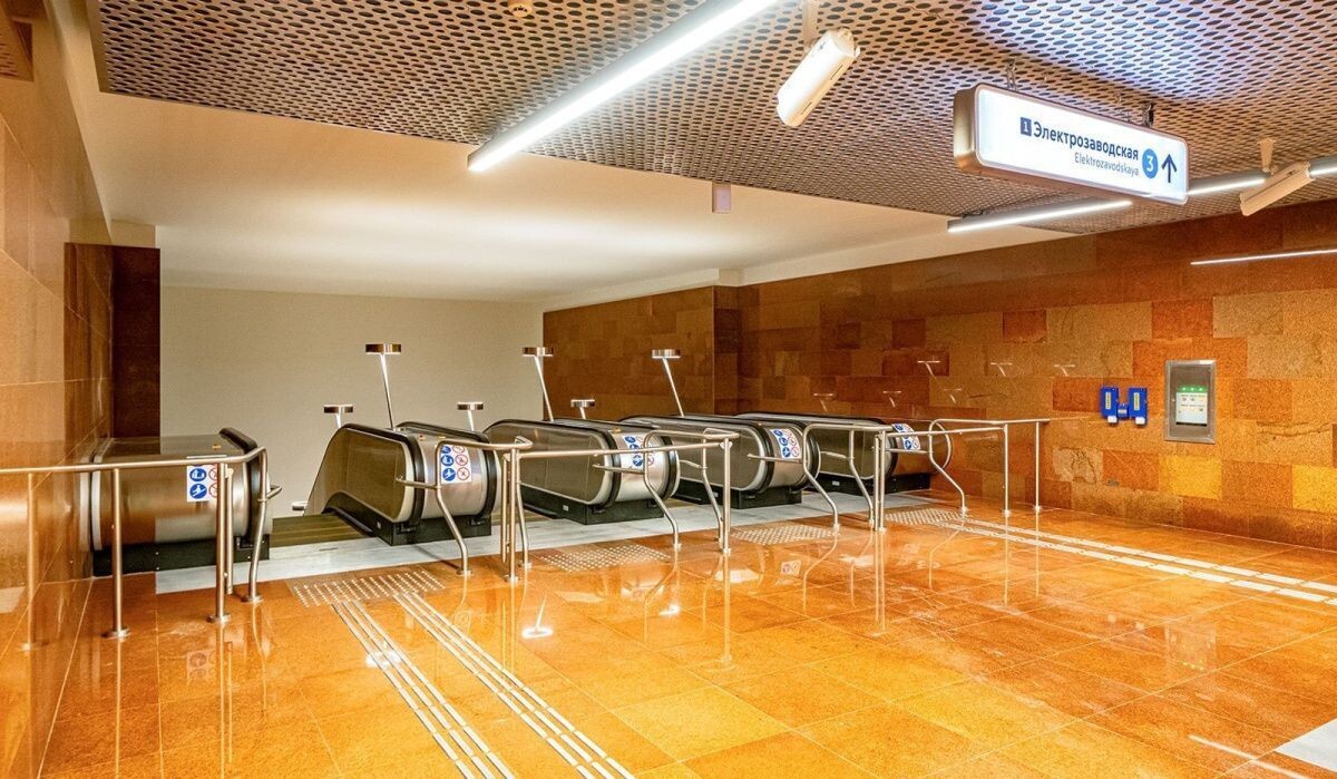     Вестибюль станции «Электрозаводская». Источник: mos.ru Автор фото: Пресс-служба Мэра и Правительства Москвы