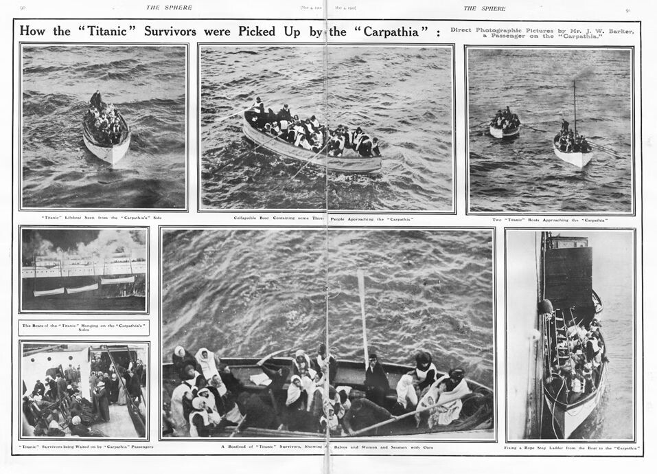 Подарившие часы женщины были в числе 705 человек, выживших после крушения «Титаника»