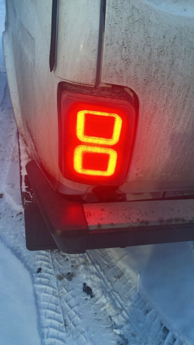 Не стандартные задние фонари