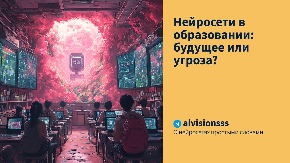    Нейросети в образовании: будущее или угроза? aivisions