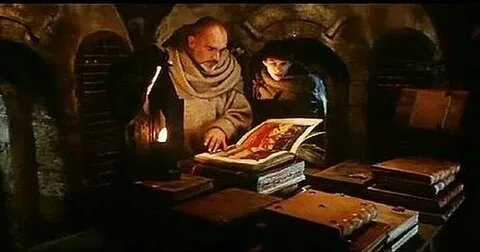 Кадр из фильма "Имя розы"