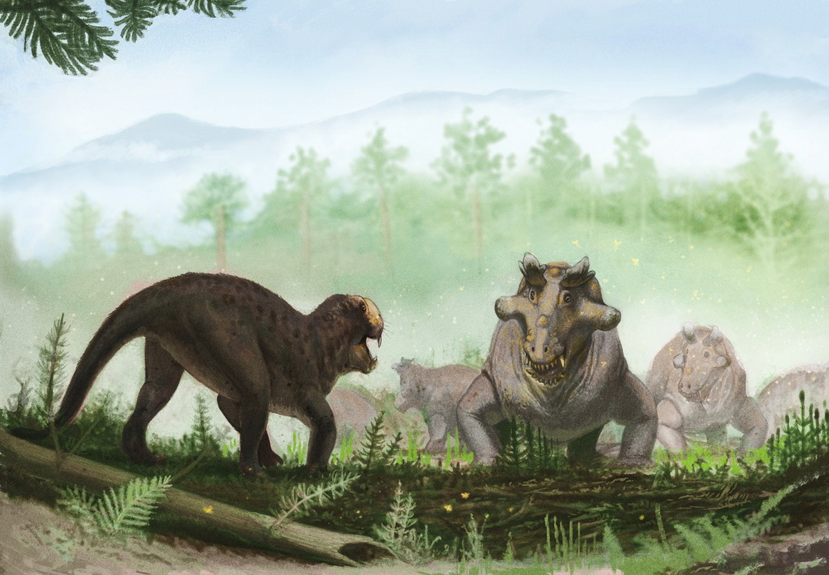 Ивантозавр и эстемменозухи.