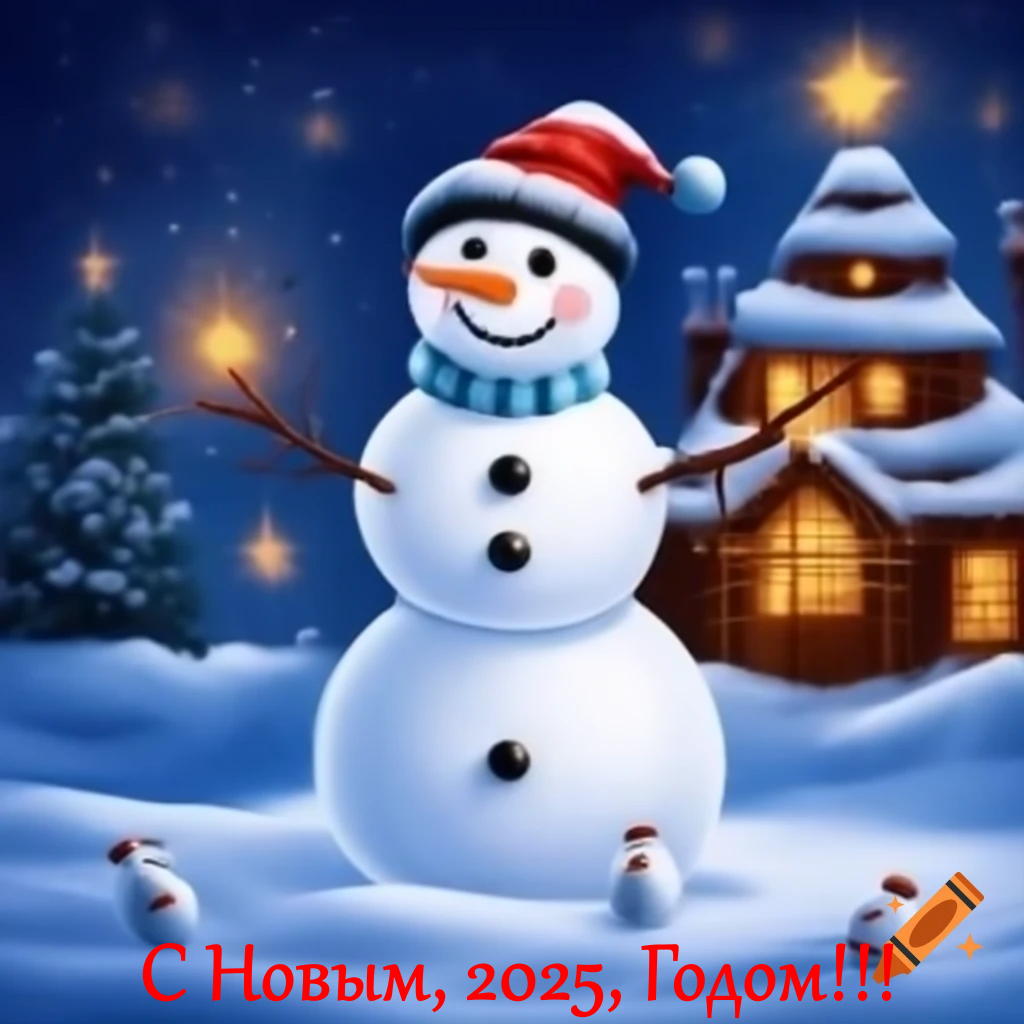 Открытка создана автором совместно с нейросетью.