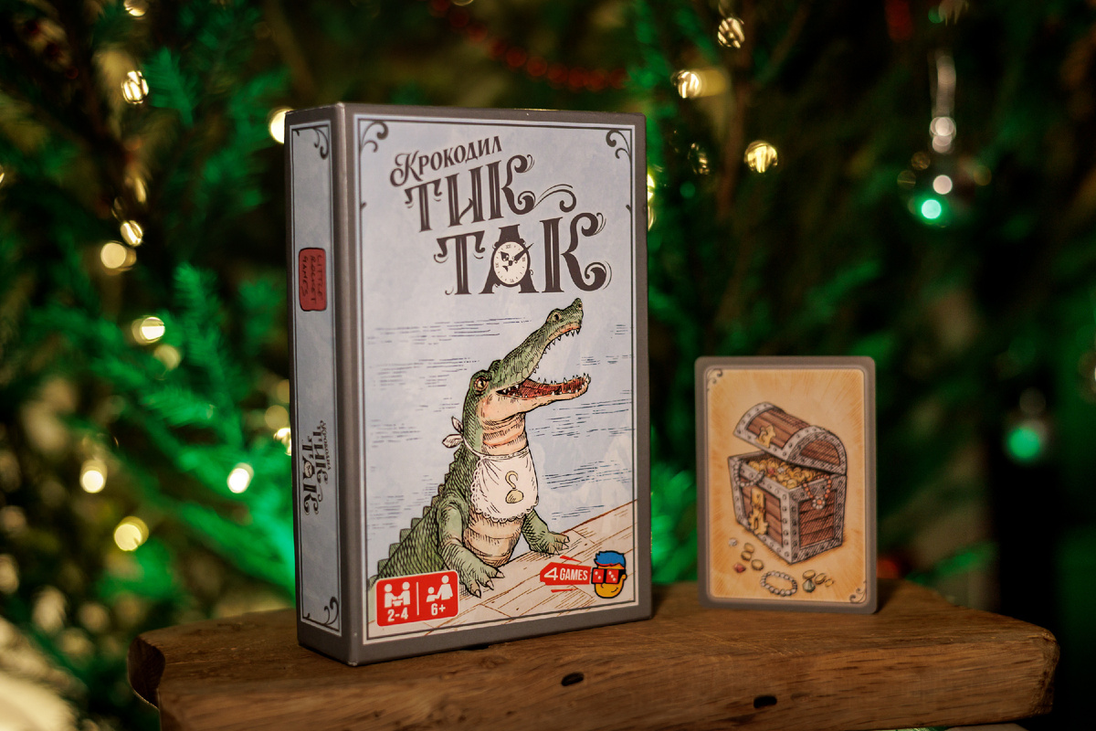 Настольная игра Крокодил Тик Так / TIK TOK