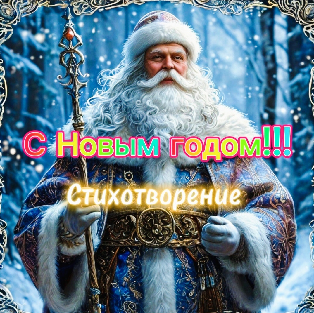 Квартирка писателя.Поздравление с Новым годом.