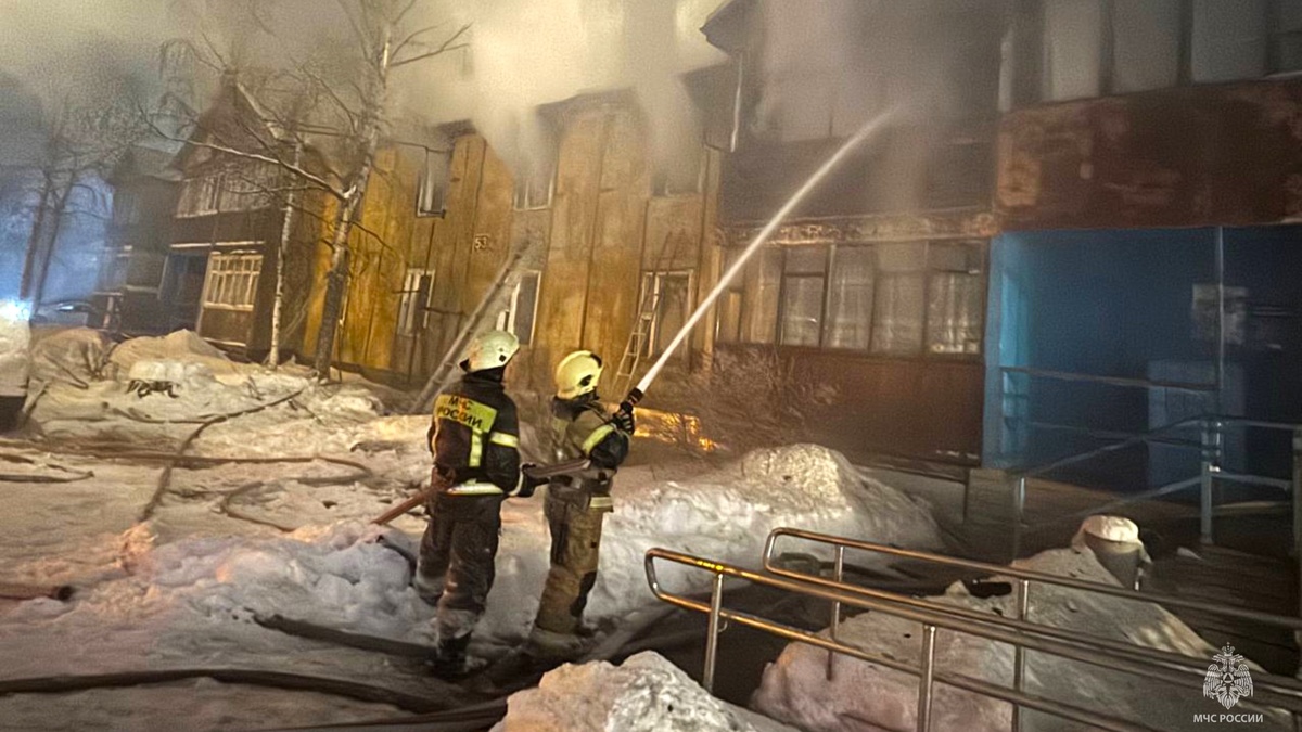    В Лянторе в пожаре погибли два человека