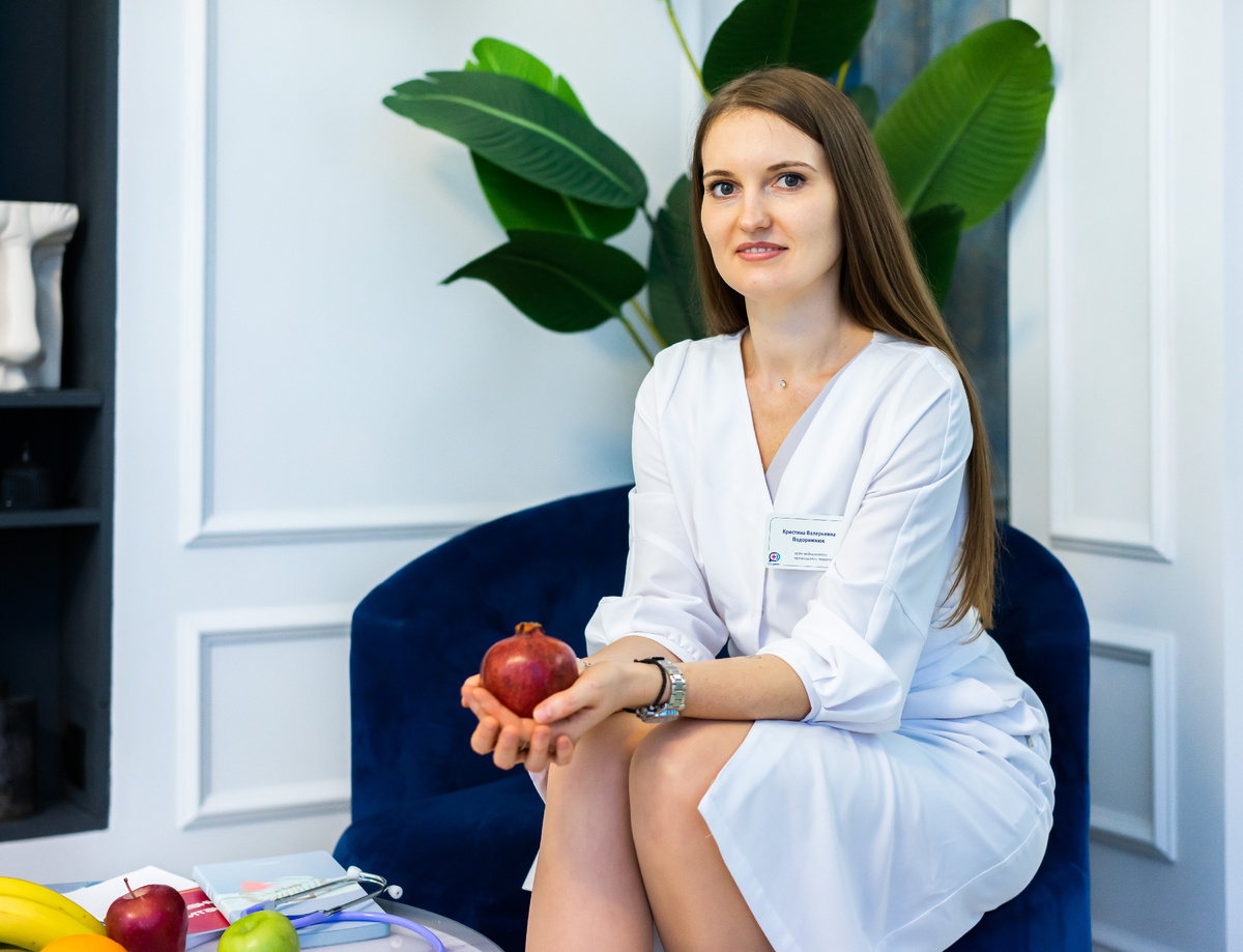 Врач-эндокринолог, нутрициолог сервиса «Алло, доктор!» Кристина Подорожнюк