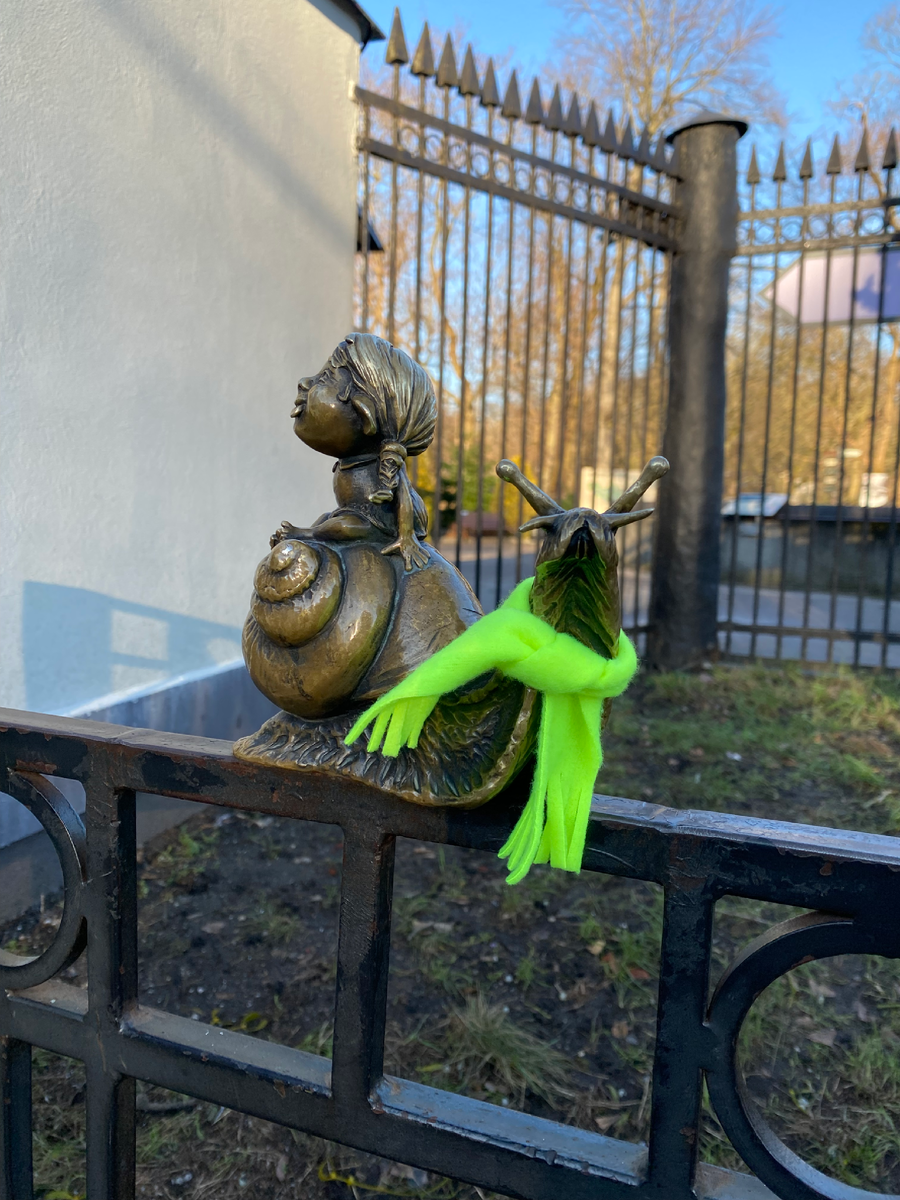 хомлин девочка на улитке