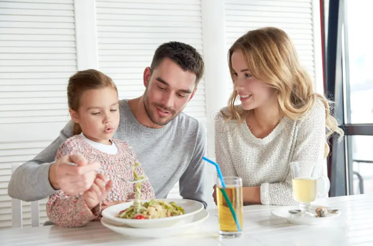 Тамара с родителями