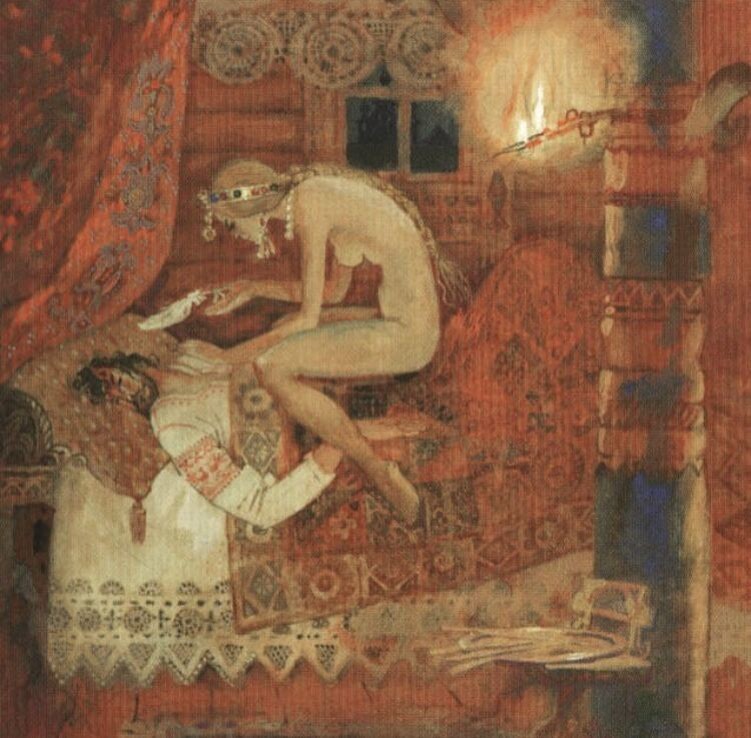 Существовало поверье, что ни в доме, ни во дворе ворожить нельзя.